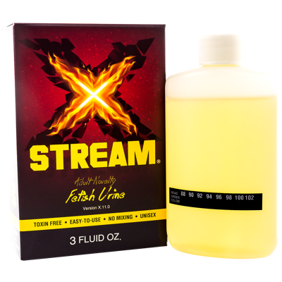 X Stream fetish urine bottle main